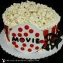 Awesome Dinner and a Movie Popcorn Cake