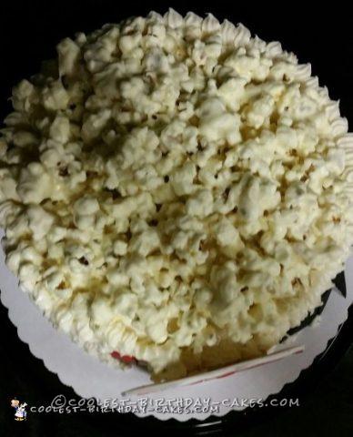 Awesome Dinner and a Movie Popcorn Cake