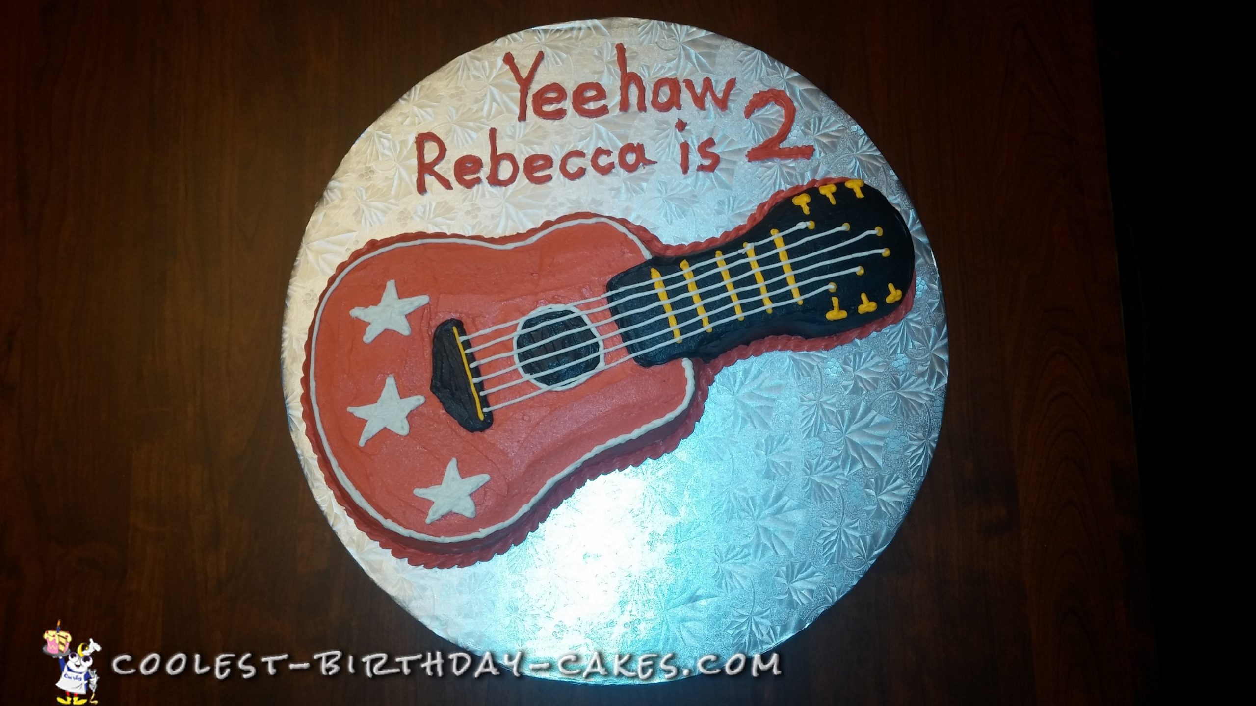 Sheriff Callie's Guitar Cake