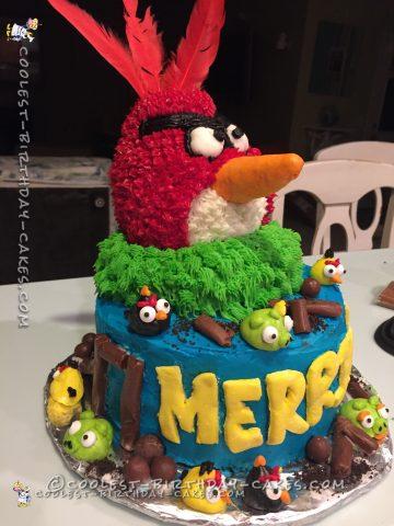 Awesome Angry Birds Cake