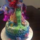 Awesome Ariel Cake