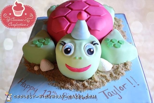 Coolest Turtle Cake