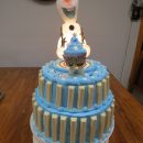 Cool Light Up Olaf Birthday Cake