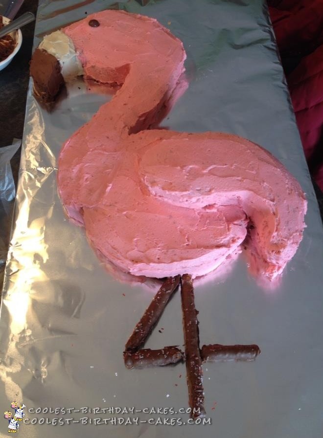 Cool Flamingo Cake