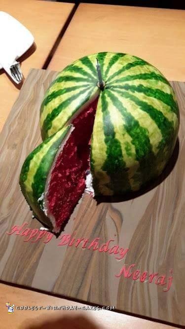 Cool Watermelon Cake
