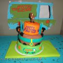 Cool Scooby Doo Triple Layer Cake
