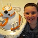 Cool BB-8 Cake