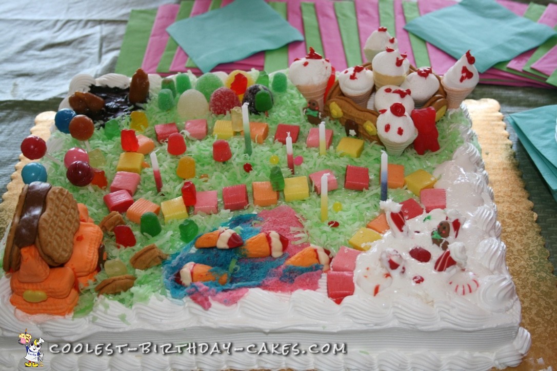Cool Candyland Cake