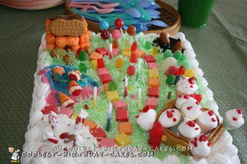 Cool Candyland Cake