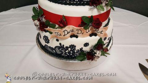 Coolest 'Til Death Do Us Part Wedding Cake