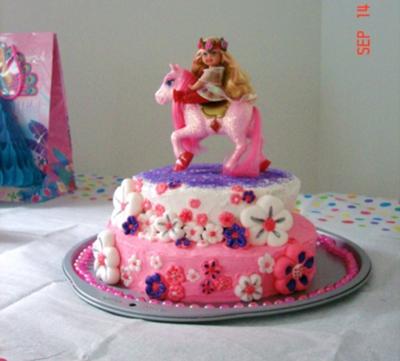 Amberlie's 3rd Birthday Cake by Aspen Garfield