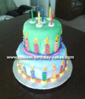 The Birthday Candle Cake