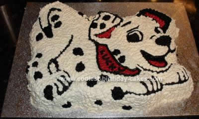 HOmemade 101 Dalmatians Cake