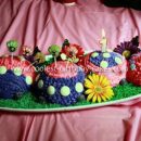Coolest 1st Birthday Summer Caterpillar Cake