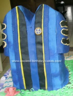 Homemade 1st Graduation Gown Cake