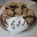 Homemade 30th Birthday Mini Hamburger Sliders Cakes