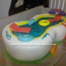 Homemade 3D Pool Cake