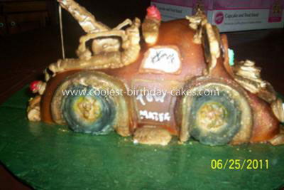 Coolest 3D Tow Mater Cake