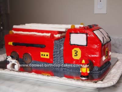 Fire truck cake! #buttercream #firetruck #birthday | Firetruck birthday, Firetruck  cake, Firefighter birthday