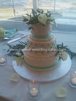 Coolest 3-Tier Wedding Cake