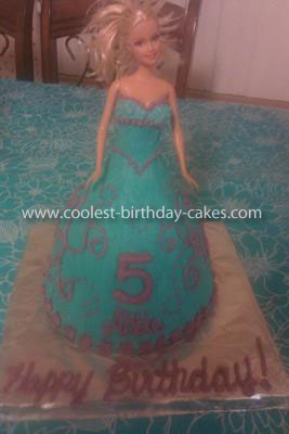 Coolest Abbie Doll Cake
