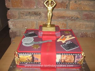 Homemade  Academy Awards Cake