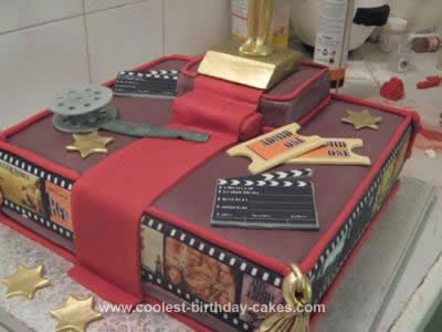 Homemade  Academy Awards Cake