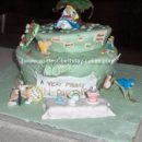 Homemade Alice in Wonderland Cake