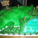Homemade Alligator Cake