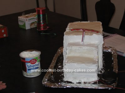 Homemade Ambulance Birthday Cake Design