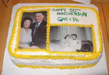 Homemade Anniversary Cake