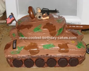 Carter's Army Tank Cake