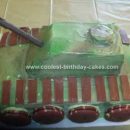 Homemade Army Tank Cake