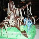 Homemade Avatar Tree of Souls Birthday Cake