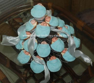 Homemade Baby Shower Cupcakes