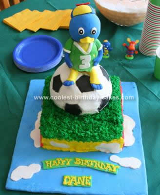 Homemade Backyardigans Birthday Cake Idea