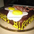 Homemade Bacon and Eggs Cake