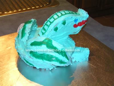 Homemade Bakugan 10th Birthday Cake