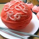 Homemade Ball Of Yarn Cake
