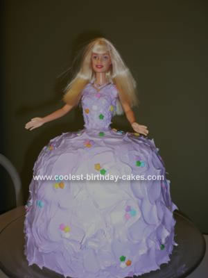 Homemade Barbie Ball Gown