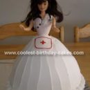 Barbie Nurse Cake