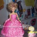 Homemade Barbie Cake