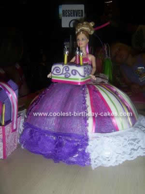Homemade Barbie Cake Idea