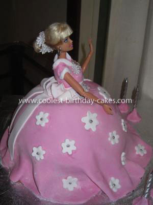Coolest Barbie Doll Cake