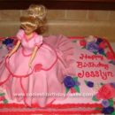 Homemade Barbie Doll Cake