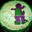 Barney Cake