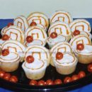 Homemade Basketball Goal Cupcakes