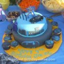 Homemade Batman Birthday Cake
