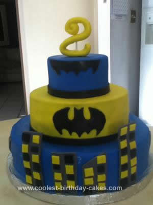 75 Coolest Homemade Batman Cakes - Diy Batman Cake Ideas