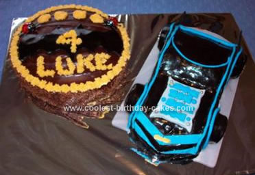 Luke's Batman Car Cake